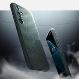 Противоударен Силиконов Калъф за Samsung S24 Plus, Spigen Liquid Air Case, Зелен (8)