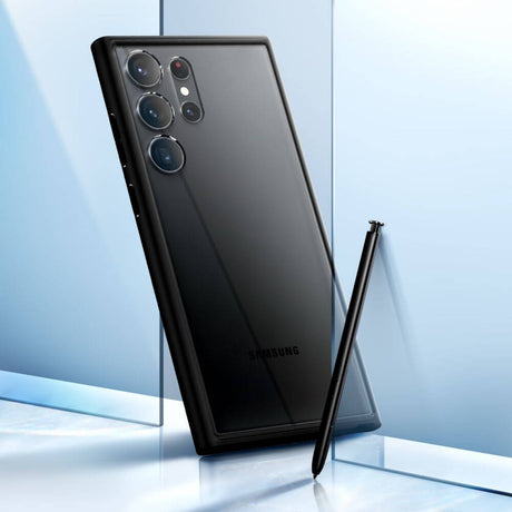 Противоударен Хибриден Калъф за Samsung S24 Ultra, Spigen Ultra Hybrid Case, Черен (5)