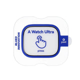 Стъклен Протектор за Apple Watch Ultra 49mm, Blueo 5D Glass, Черен (4)