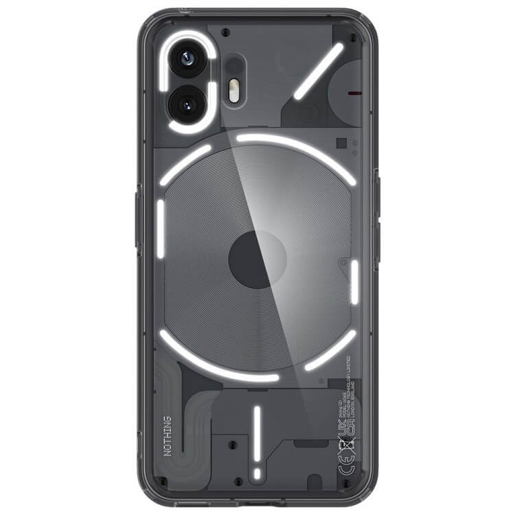 Противоударен Калъф за Nothing Phone 2, Spigen Ultra Hybrid Space Case, Черен (3)