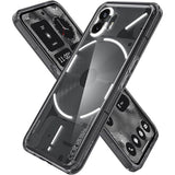 Противоударен Калъф за Nothing Phone 2, Spigen Ultra Hybrid Space Case, Черен (2)