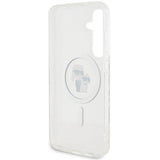 Magsafe Калъф за Samsung S24 Plus, Karl Lagerfeld IML Karl & Choupette Case, Прозрачен (7)