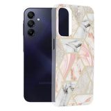 Дамски Калъф за Samsung A15, GKK Elegant Marble Case, Розов