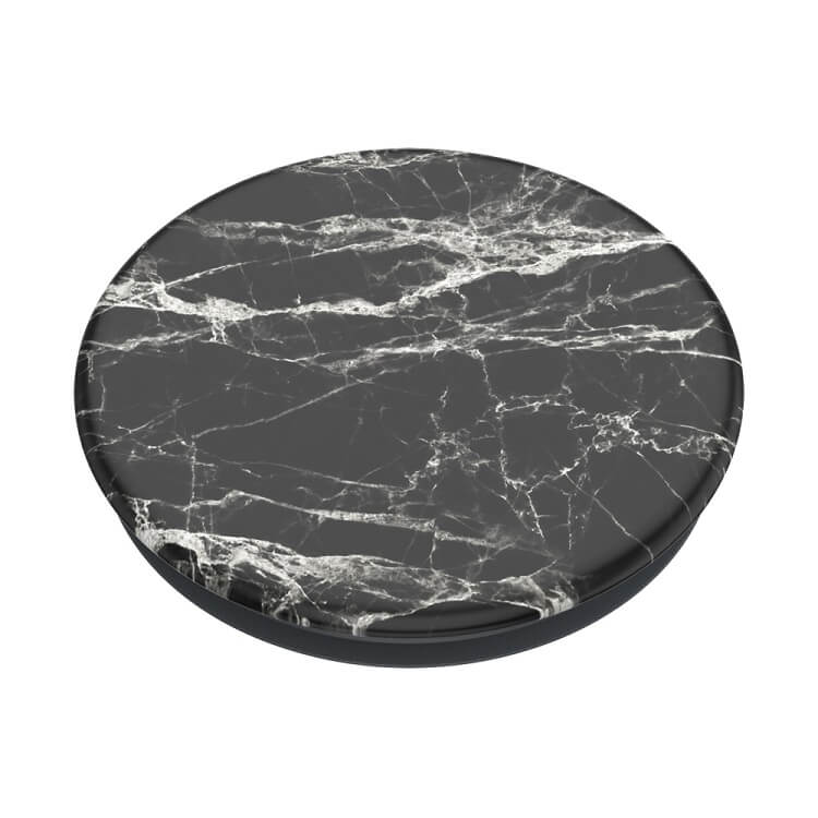 Поставка-Дръжка за Телефон, Popsockets PopGrip Modern Marble, Черен (6)
