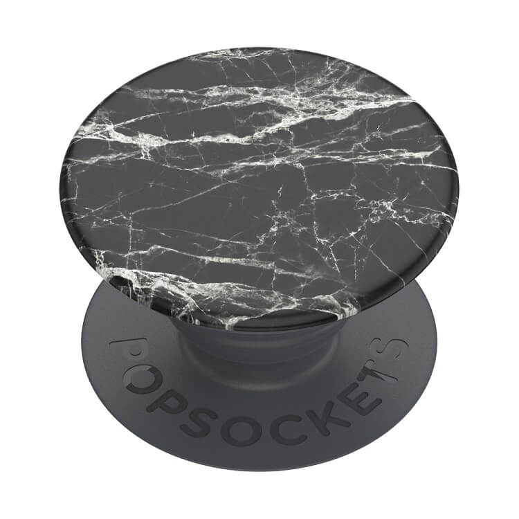 Поставка-Дръжка за Телефон, Popsockets PopGrip Modern Marble, Черен