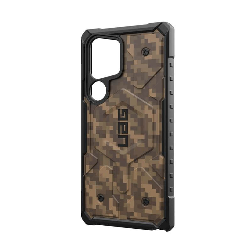 Magsafe Противоударен Калъф за Samsung S24 Ultra, UAG Pathfinder SE Case, Кафяв (2)