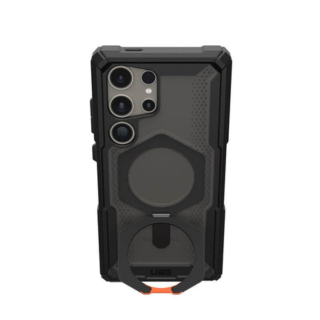 Противоударен Калъф с Поставка за Samsung S24 Ultra, UAG Plasma XTE Case, Черен (4)