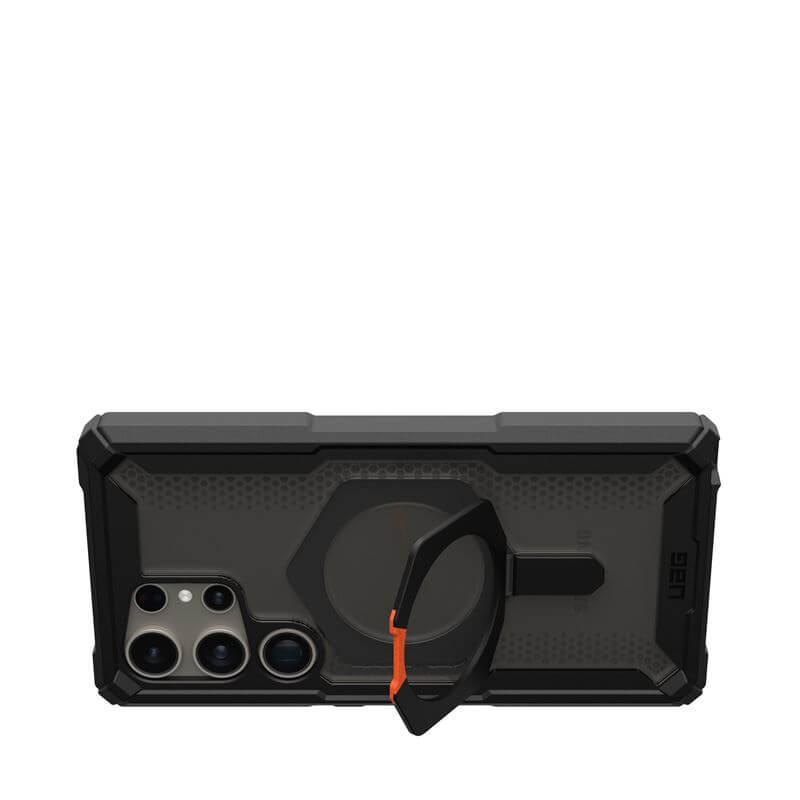 Противоударен Калъф с Поставка за Samsung S24 Ultra, UAG Plasma XTE Case, Черен (3)