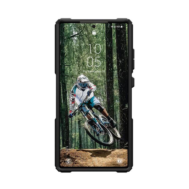 Противоударен Калъф с Поставка за Samsung S24 Ultra, UAG Plasma XTE Case, Черен (8)