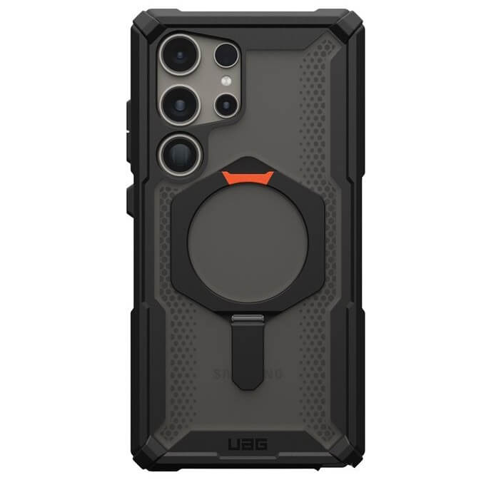 Противоударен Калъф с Поставка за Samsung S24 Ultra, UAG Plasma XTE Case, Черен
