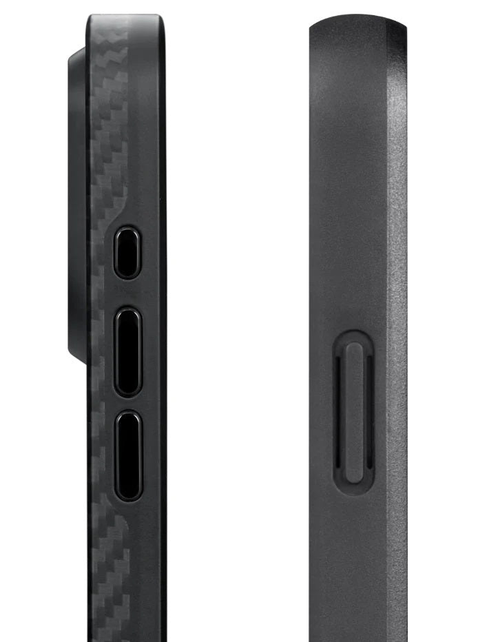 Magsafe Калъф за iPhone 15 Pro Max, Pitaka MagEZ Pro 4 Case, Черен (2)