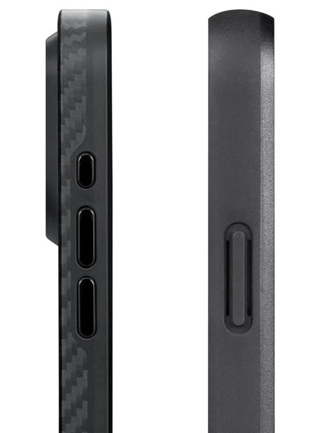 Magsafe Калъф за iPhone 15 Pro, Pitaka MagEZ Pro 4 Case, Черен (2)