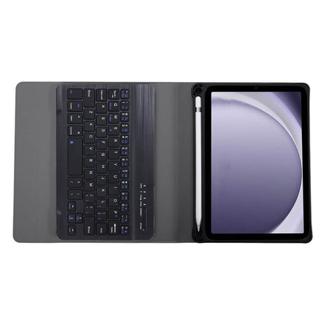 Калъф с Клавиатура за Samsung Tab A9 8.7, Bluetooth Keyboard Case, Черен (5)