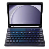 Калъф с Клавиатура за Samsung Tab A9 8.7, Bluetooth Keyboard Case, Черен (4)