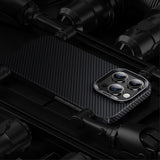 Тънък Кевларен Калъф за iPhone 15 Pro, Benks Ultra-Thin Case, Черен (7)