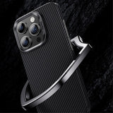Тънък Кевларен Калъф за iPhone 15, Benks Ultra-Thin Case, Черен (3)