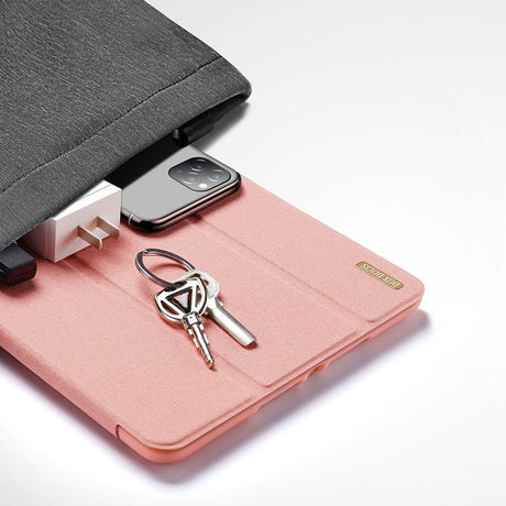 Калъф с Pen Поставка за iPad 9/ 8/ 7 10.2", Dux Ducis Domo Case, Розов (2)