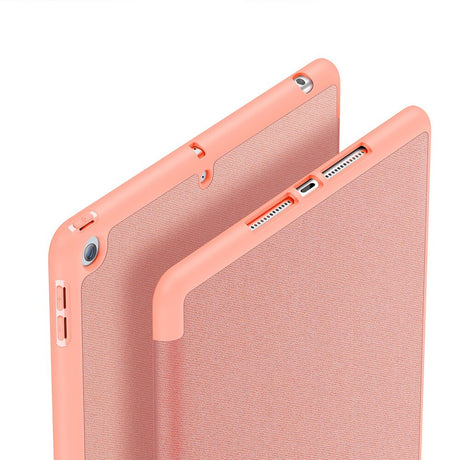 Калъф с Pen Поставка за iPad 9/ 8/ 7 10.2", Dux Ducis Domo Case, Розов (5)