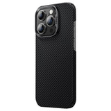Тънък Кевларен Калъф за iPhone 15 Pro, Benks Ultra-Thin Case, Черен