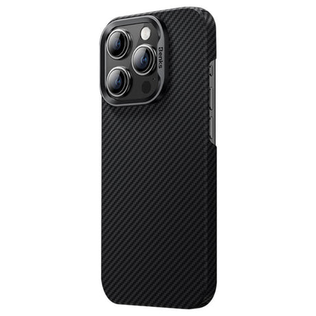 Тънък Кевларен Калъф за iPhone 15 Pro, Benks Ultra-Thin Case, Черен