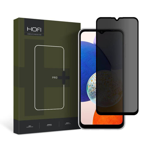Затъмняващ Протектор за Xiaomi Redmi Note 13 5G/13 Pro 5G-4G, Hofi Anty-Spy Glass, Черен