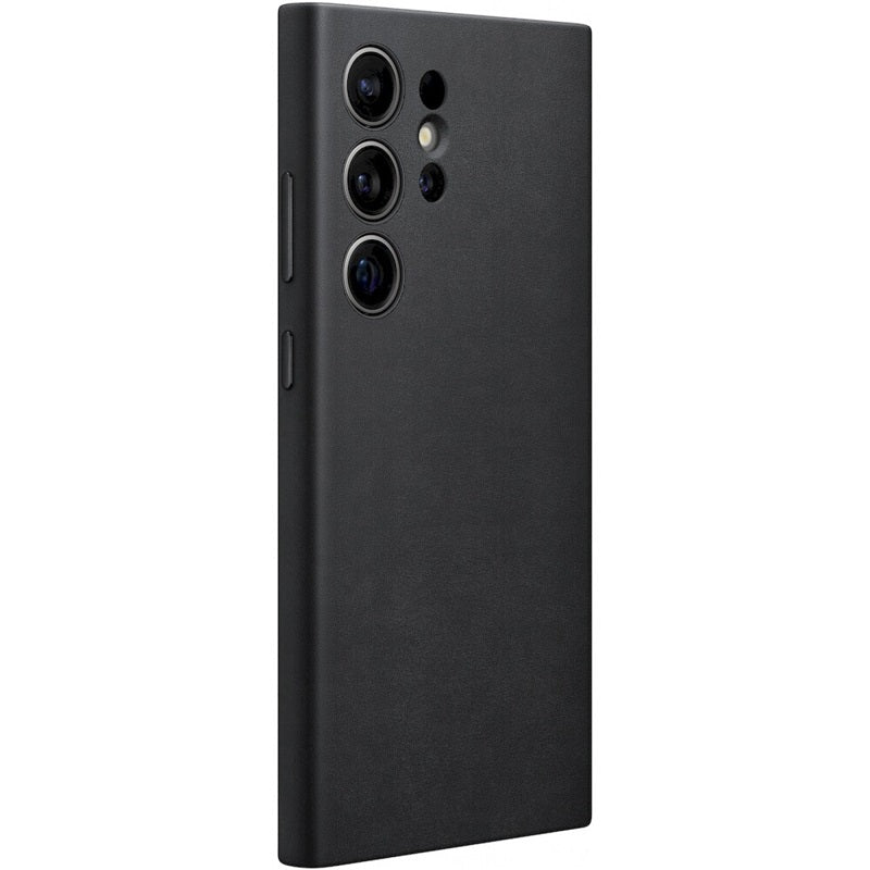 Оригинален Кожен Калъф за Samsung S24 Ultra, Vegan Leather Cover Case GP-FPS928HCABW, Черен (2)