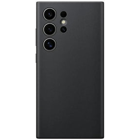 Оригинален Кожен Калъф за Samsung S24 Ultra, Vegan Leather Cover Case GP-FPS928HCABW, Черен