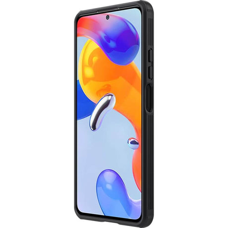 Калъф с Плъзгач за Камера за Xiaomi Redmi Note 12 Pro 4G, Nillkin CamShield Case, Черен (4)