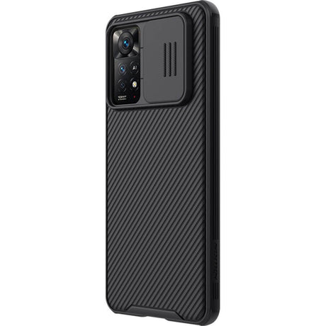 Калъф с Плъзгач за Камера за Xiaomi Redmi Note 12 Pro 4G, Nillkin CamShield Case, Черен (3)