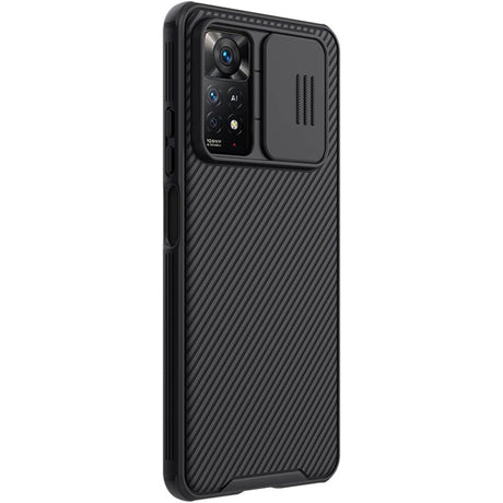Калъф с Плъзгач за Камера за Xiaomi Redmi Note 12 Pro 4G, Nillkin CamShield Case, Черен (2)