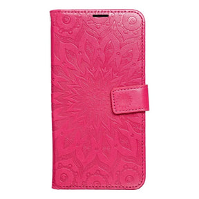 Кожен Калъф за Samsung A25, Forcell Mezzo Book Case, Червен