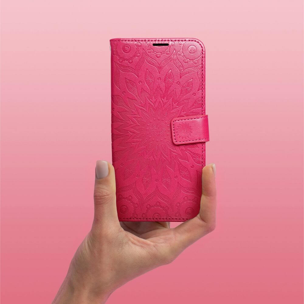 Кожен Калъф за Samsung A25, Forcell Mezzo Book Case, Червен (4)