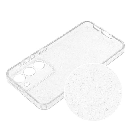 Блестящ Калъф за Samsung A15, Forcell 2mm Blink Case, Прозрачен (4)