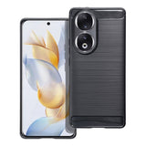 Противоударен Калъф за Honor 90, Tech-Protect Premium Carbon Case, Черен (2)