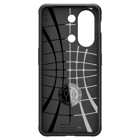 Противоударен Силиконов Калъф за Oneplus Nord 3, Spigen Rugged Armor Case, Черен (4)