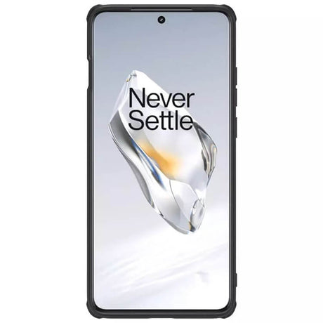 Калъф за Oneplus 12, Nillkin Super Frosted Case, Черен (3)