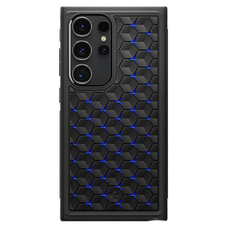 Противоударен Калъф за Samsung S24 Ultra, Spigen Cryo Armor Case, Син (2)