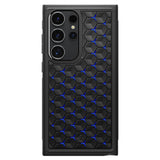 Противоударен Калъф за Samsung S24 Ultra, Spigen Cryo Armor Case, Син (2)