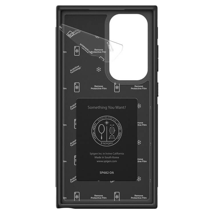 Противоударен Калъф за Samsung S24 Ultra, Spigen Cryo Armor Case, Червен (5)