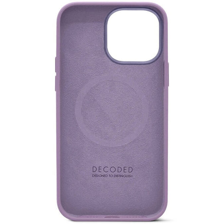Magsafe Калъф за iPhone 14 Pro Max, Decoded Silicone Case, Лилав (4)
