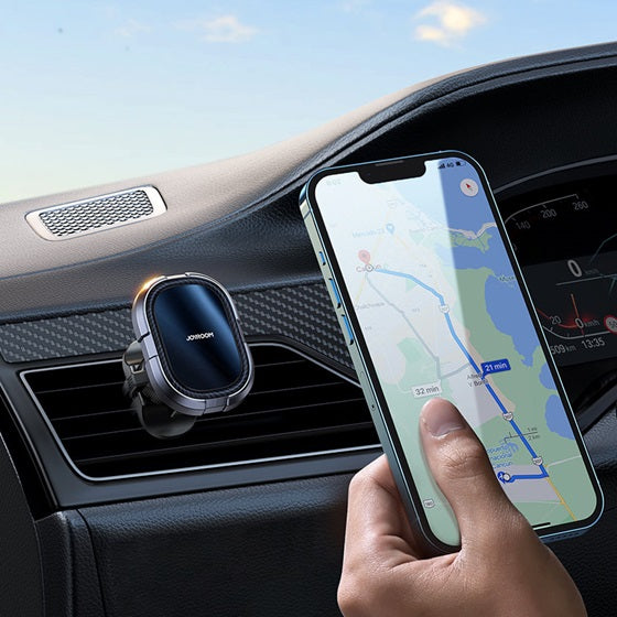 Магнитна Стойка за Кола, Joyroom Air Vent Holder, Черен (3)