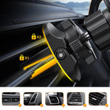 Магнитна Стойка за Кола, Joyroom Air Vent Holder, Черен (6)