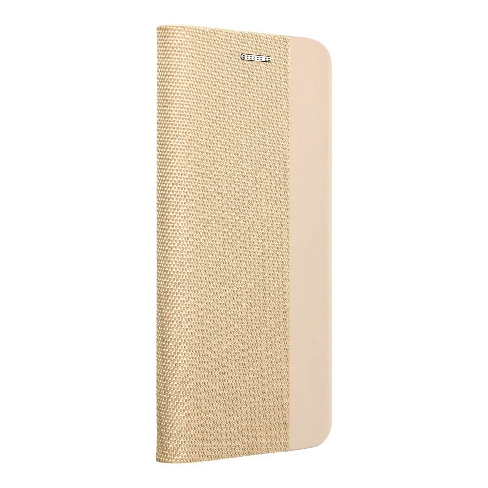 Луксозен Калъф за Samsung S24 Ultra, Sensitive Book Case, Златист