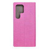 Луксозен Калъф за Samsung S24 Ultra, Sensitive Book Case, Розов (2)