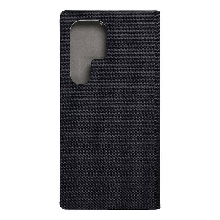 Луксозен Калъф за Samsung S24 Ultra, Sensitive Book Case, Черен (2)