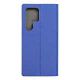 Луксозен Калъф за Samsung S24 Ultra, Sensitive Book Case, Син (2)