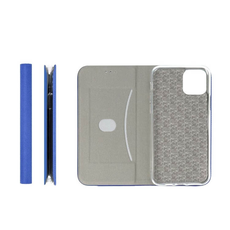 Луксозен Калъф за Samsung S24 Plus, Sensitive Book Case, Син (4)