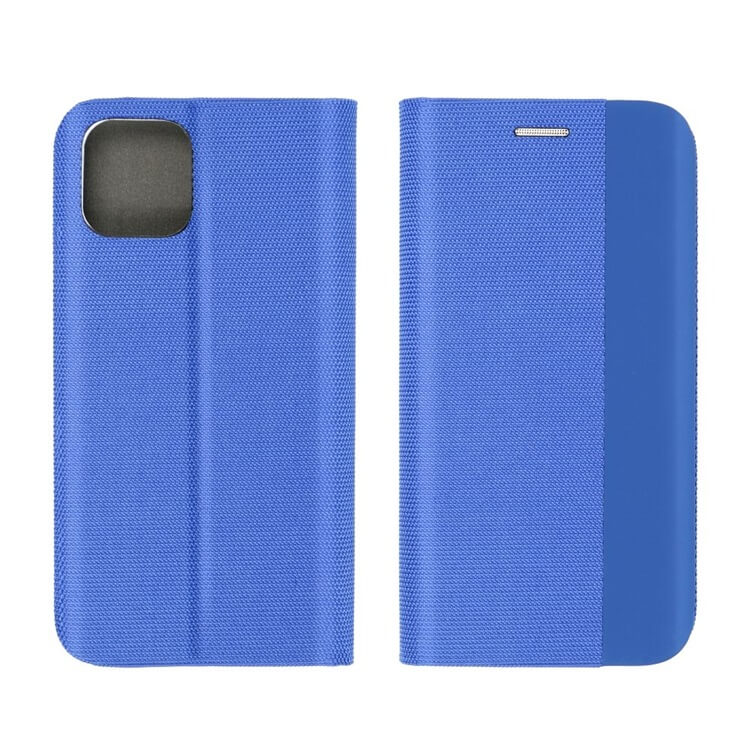 Луксозен Калъф за Samsung S24, Sensitive Book Case, Син (3)