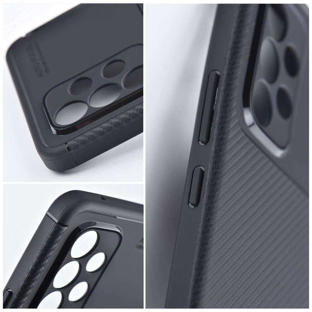 Силиконов Калъф за Samsung S24 Plus, New Carbon Case, Черен (4)