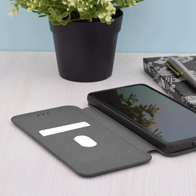 Кожен Калъф за Samsung S24 Plus, Tech-Protect Techsuit Safe Book Case, Черен (4)
